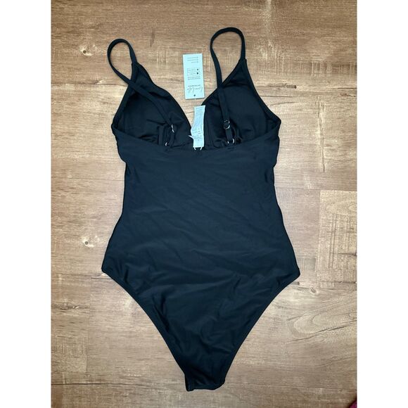 NWT Cupshe one piece Black Bathing Suit size Small - Picture 4 of 4